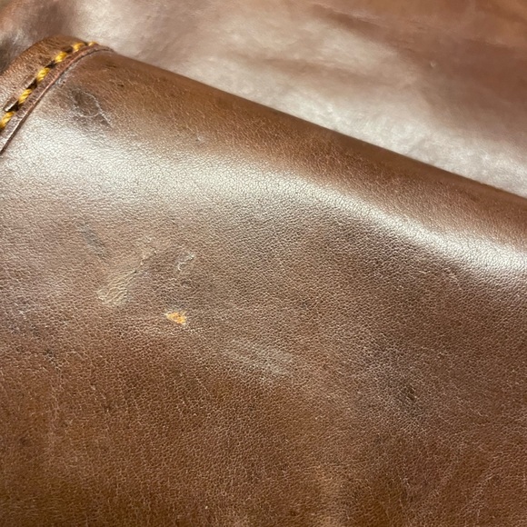 Brown Faux Leather Backpack Purse - Picture 9 of 16